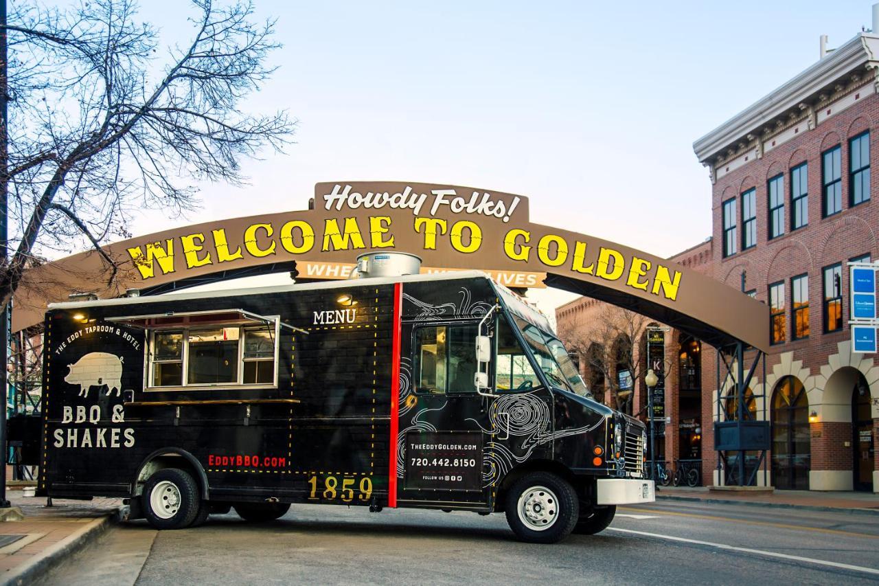 The Eddy Taproom & Hotel Golden Exterior foto